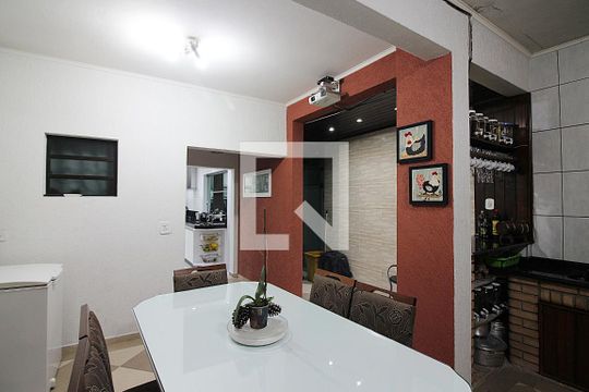 Espaço Gourmet de casa à venda com 3 quartos, 215m² em Nova Petrópolis, São Bernardo do Campo