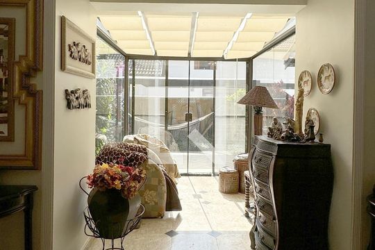 Sala de casa de condomínio à venda com 5 quartos, 600m² em Residencial Dez (alphaville), Santana de Parnaíba
