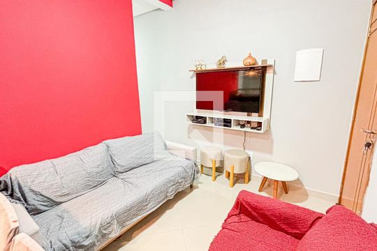 Sala - Sala de Jantar de apartamento à venda com 2 quartos, 42m² em Parque Erasmo Assunção, Santo André