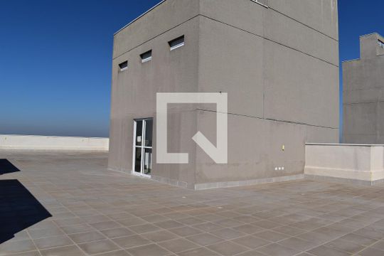 Área comum - Terraço de apartamento para alugar com 1 quarto, 33m² em Capão Raso, Curitiba