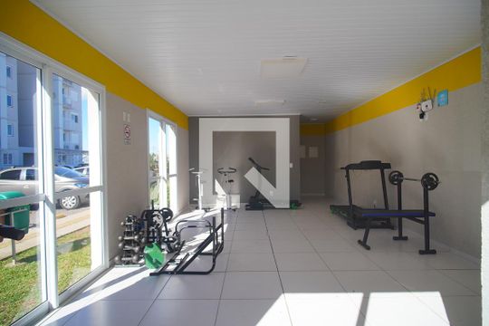 Área comum - Academia de apartamento à venda com 2 quartos, 51m² em Santo Afonso, Novo Hamburgo