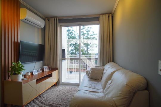 Sala de apartamento à venda com 2 quartos, 51m² em Santo Afonso, Novo Hamburgo