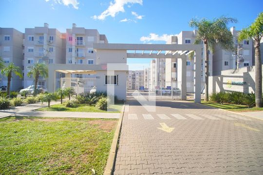 Fachada de apartamento à venda com 2 quartos, 51m² em Santo Afonso, Novo Hamburgo