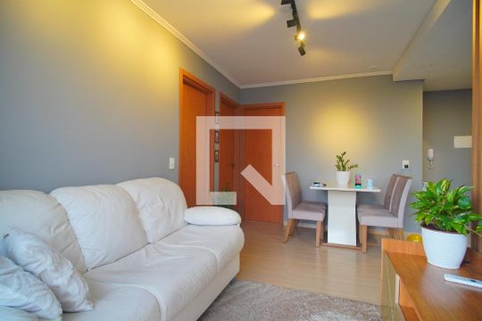 Sala de apartamento à venda com 2 quartos, 51m² em Santo Afonso, Novo Hamburgo