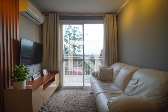 Sala de apartamento à venda com 2 quartos, 51m² em Santo Afonso, Novo Hamburgo
