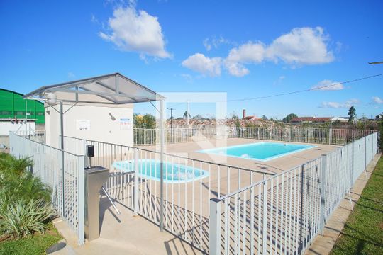 Área comum - Piscina de apartamento à venda com 2 quartos, 51m² em Santo Afonso, Novo Hamburgo