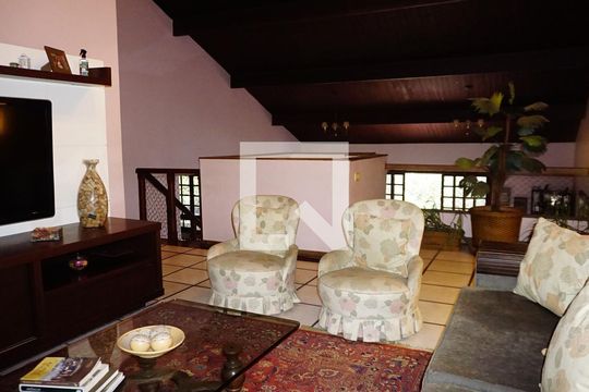 Sala 01 de casa de condomínio à venda com 4 quartos, 460m² em Anil, Rio de Janeiro