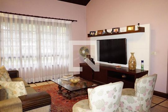 Sala 01 de casa de condomínio à venda com 4 quartos, 460m² em Anil, Rio de Janeiro