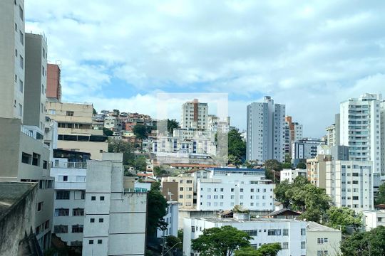 Vista da Suite 1 de apartamento à venda com 2 quartos, 117m² em Serra, Belo Horizonte