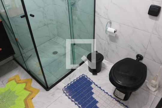 Banheiro da Suíte 1 de casa à venda com 4 quartos, 270m² em Mauá, São Caetano do Sul