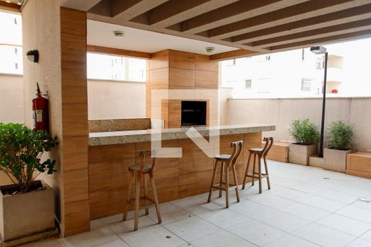 Área comum - Churrasqueira de apartamento à venda com 2 quartos, 45m² em Conceição, Osasco