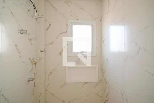 Banheiro da suíte de apartamento à venda com 2 quartos, 109m² em Santa Maria, São Caetano do Sul