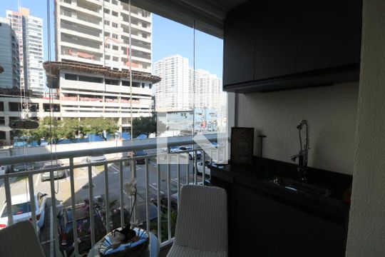 Varanda da Sala de apartamento à venda com 3 quartos, 62m² em Vila Ema, São Paulo