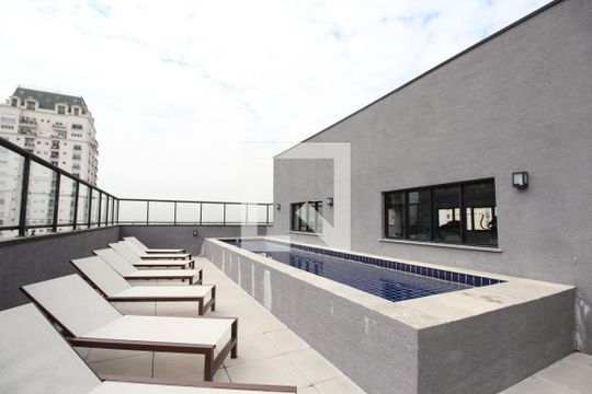 Área comum de kitnet/studio à venda com 1 quarto, 26m² em Jardim Panorama, São Paulo