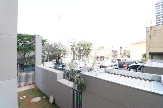 Vista da Sala de apartamento à venda com 2 quartos, 43m² em Barra Funda, São Paulo