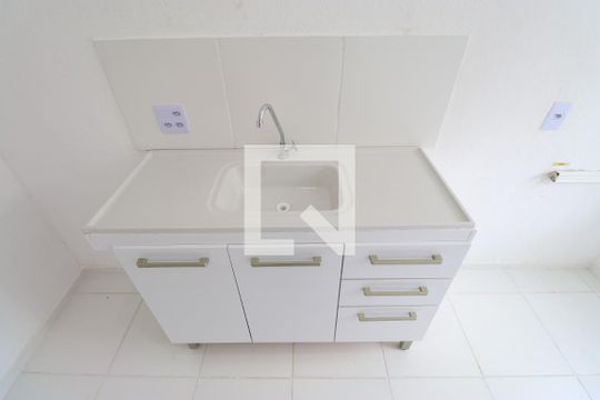 Cozinha de apartamento à venda com 2 quartos, 43m² em Barra Funda, São Paulo