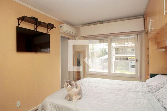 Quarto 1 Suíte de apartamento à venda com 3 quartos, 91m² em Petrópolis, Porto Alegre
