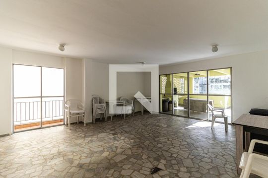 Área comum - Salão de festas de apartamento para alugar com 1 quarto, 45m² em Vila Buarque, São Paulo