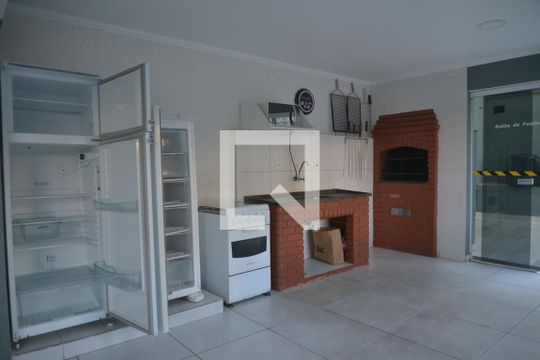 Área comum  de apartamento para alugar com 3 quartos, 66m² em Vila Valparaíso, Santo André