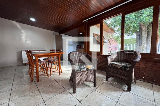 Sala de Jantar de casa à venda com 2 quartos, 110m² em Padre Reus, São Leopoldo
