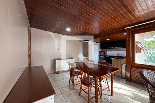 Sala de Jantar de casa à venda com 2 quartos, 110m² em Padre Reus, São Leopoldo