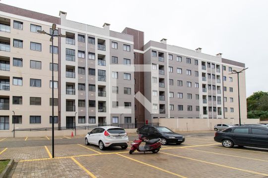 Fachada do bloco de apartamento para alugar com 2 quartos, 57m² em Pedro Moro, São José dos Pinhais