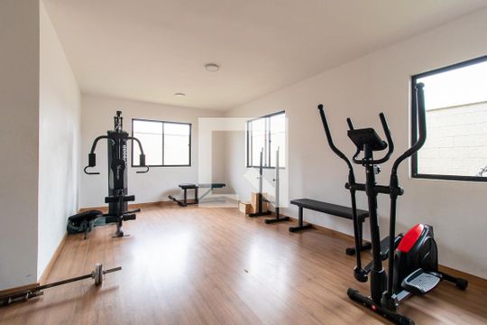 Área comum - Academia de apartamento para alugar com 2 quartos, 57m² em Pedro Moro, São José dos Pinhais