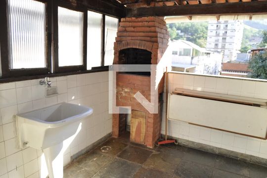 Área de Serviço de apartamento à venda com 4 quartos, 183m² em Riachuelo, Rio de Janeiro