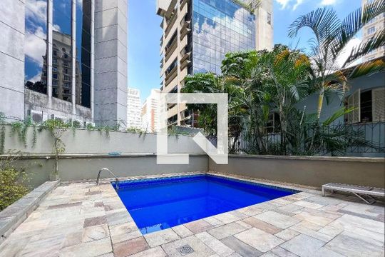 Área comum - Piscina de apartamento à venda com 2 quartos, 88m² em Itaim Bibi, São Paulo
