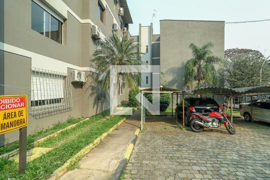 Fachada de apartamento para alugar com 1 quarto, 41m² em Jardim Carvalho, Porto Alegre
