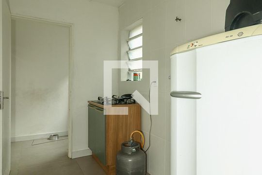 Cozinha e Área de Serviço de apartamento para alugar com 1 quarto, 41m² em Jardim Carvalho, Porto Alegre