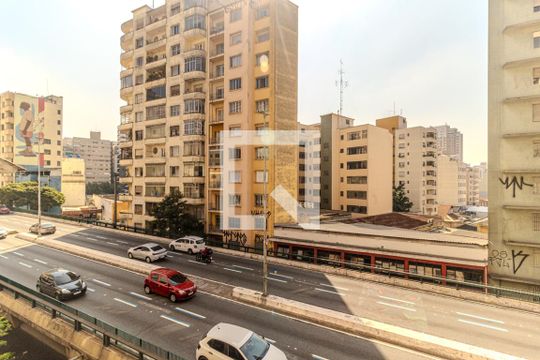 Vista do Studio de kitnet/studio à venda com 1 quarto, 29m² em Santa Cecilia, São Paulo