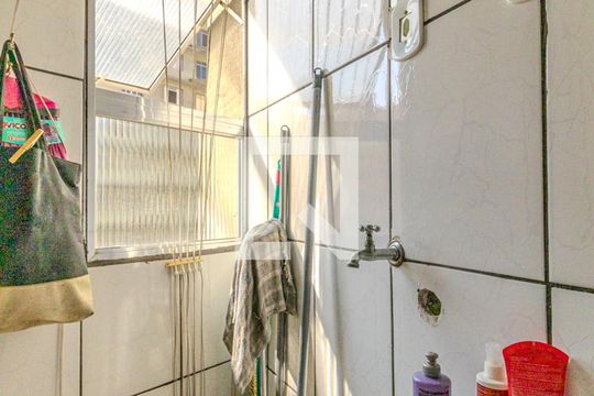 Banheiro de kitnet/studio à venda com 1 quarto, 29m² em Santa Cecilia, São Paulo