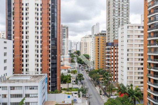 Varanda Sala vista  de apartamento à venda com 3 quartos, 165m² em Vila Mariana, São Paulo