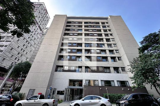 Fachada de kitnet/studio à venda com 1 quarto, 24m² em Campo Belo, São Paulo