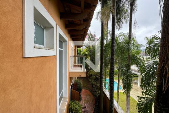vista da Suíte 3 de casa de condomínio à venda com 3 quartos, 1100m² em Alphaville, Santana de Parnaíba