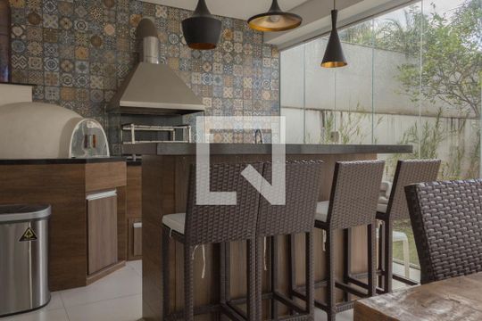 Varanda gourmet de casa de condomínio à venda com 4 quartos, 580m² em Vila Lusitânia, São Bernardo do Campo