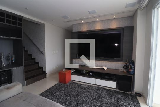Sala de TV de apartamento para alugar com 3 quartos, 248m² em Vila Zilda, São Paulo