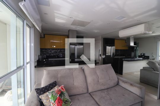 Sala de TV de apartamento para alugar com 3 quartos, 248m² em Vila Zilda, São Paulo