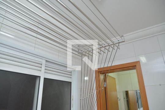 Detalhe da area de serviço de apartamento à venda com 3 quartos, 110m² em Vila Bastos, Santo André