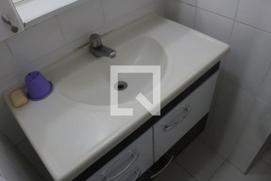 Banheiro da Suíte 1 de apartamento à venda com 3 quartos, 95m² em Santa Maria, São Caetano do Sul