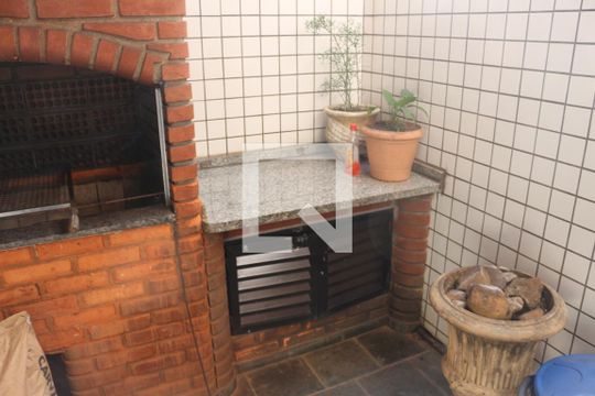 Área comum - Churrasqueira de apartamento à venda com 3 quartos, 95m² em Santa Maria, São Caetano do Sul