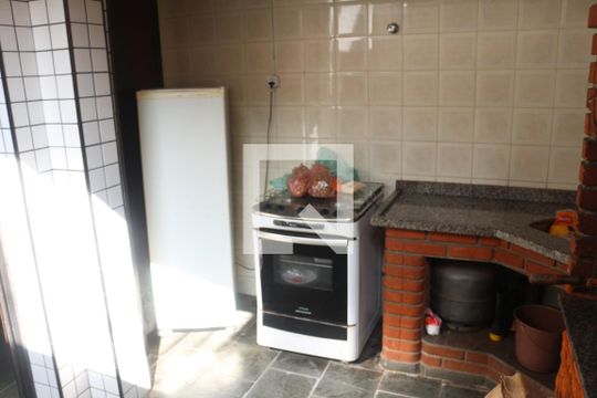 Área comum - Churrasqueira de apartamento à venda com 3 quartos, 95m² em Santa Maria, São Caetano do Sul