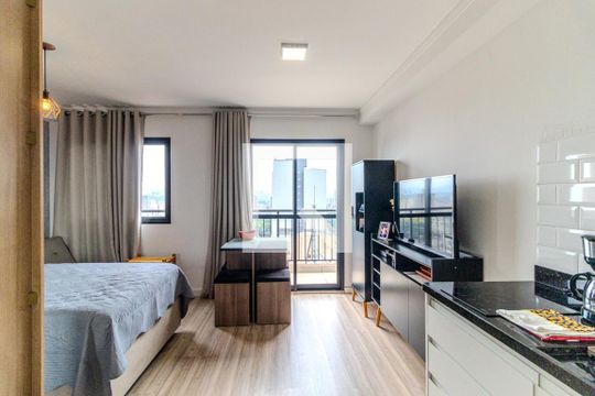 Studio de kitnet/studio para alugar com 1 quarto, 26m² em Centro, São Paulo