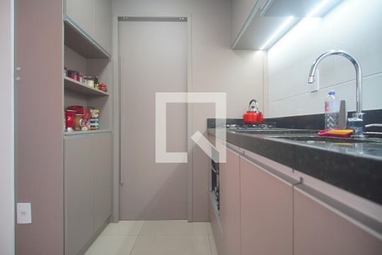 Cozinha de apartamento à venda com 2 quartos, 82m² em Ouro Branco, Novo Hamburgo
