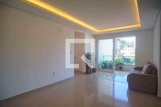 Sala de apartamento à venda com 2 quartos, 82m² em Ouro Branco, Novo Hamburgo