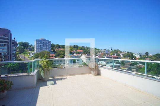 Terraço de apartamento à venda com 2 quartos, 82m² em Ouro Branco, Novo Hamburgo