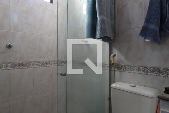 Banheiro da Suite de apartamento à venda com 2 quartos, 93m² em Castelo, Belo Horizonte