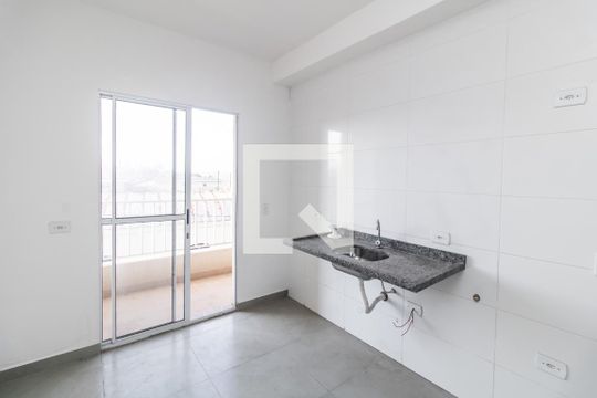 Cozinha de apartamento à venda com 2 quartos, 42m² em Vila Sao Francisco, São Paulo