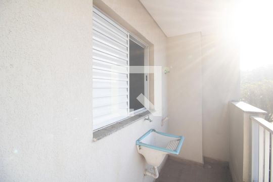 Área de serviço  de apartamento à venda com 2 quartos, 42m² em Vila São Francisco (Zona Leste), São Paulo
